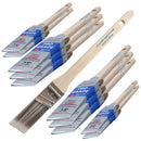 Vermeer Paint Brushes - 12-Pack - 1" Angle Brushes for All Latex and Oil Paints & Stains - Home Improvement - Interior & Exterior Use-1