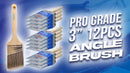3 Inch Angle Sash Paint Brush-5