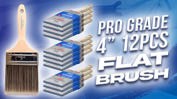 4 Inch Flat Sash Paint Brush