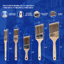 ProGrade Premium Angle Brush Set, 5 Piece, Hard Cover, 1" to 3" Sizes-1