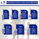 ProGrade Premium Mixed Angle Paint Brush Set, 6 Piece, Hard Cover-8