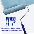 9" x 1/4" Microfiber Paint Roller Cover-7