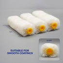 4" x 1/4" Wool Paint Roller Cover-1