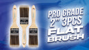 2 Inch Flat Sash Paint Brush-6