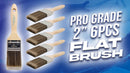 2 Inch Flat Sash Paint Brush-7