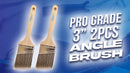 3 Inch Angle Sash Paint Brush-9