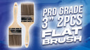 3 Inch Angle Sash Paint Brush-6