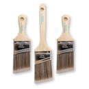 ProGrade 3 Piece Mixed Brush Set – 2.5" Flat, 2.5" Angle, 2.5" Angle Stubby – Soft Cover-2