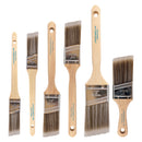 ProGrade Premium Mixed Angle Paint Brush Set, 6 Piece, Soft Cover-2