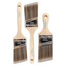 ProGrade Premium Mixed Angle Paint Brush Set, 3 Piece, 2.5", Soft Cover-7