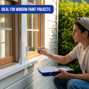 ProGrade Premium Mixed Paint Brush Set, 3 Piece, 2.5" Angle & 3" Flat, Soft Cover-3