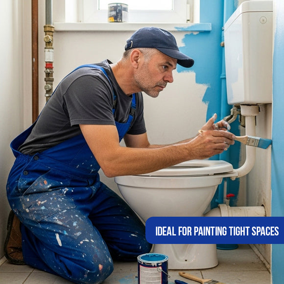 ProGrade Premium Mixed Angle Paint Brush Set, 4 Piece, 2" Angle & Angle Stubby, Soft Cover