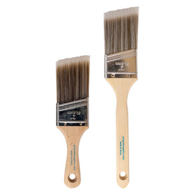 ProGrade Premium Mixed Angle Paint Brush Set, 4 Piece, 2" Angle & Angle Stubby, Soft Cover - 0