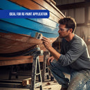 ProGrade Premium Mixed Paint Brush Set, 3 Piece, 3" Flat & 2.5" Angle, Soft Cover-6